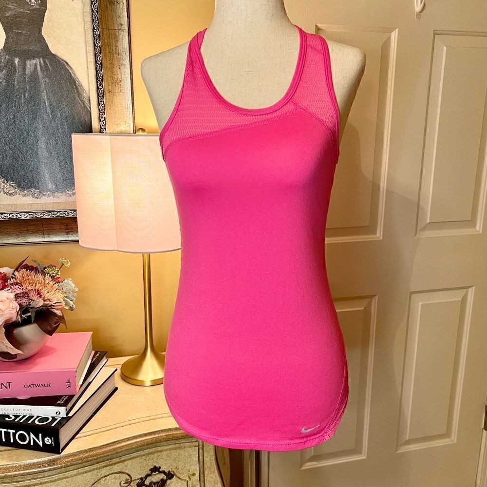 Nike Dri-Fit Tank Top Shirt Size XS Hot Pink